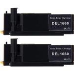 2 Pack Dell 593-11040 Black Compatible Toner Cartridges (N51XP)