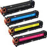 4 Pack HP 125A Compatible Toner Cartridges