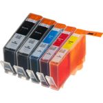 5 Pack HP 920XL High-Yield Remanufactured Ink Cartridges