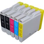 5 Pack Brother LC-1000 Compatible Ink Cartridges