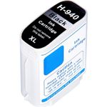 HP 940XL Black High-Yield Remanufactured Ink Cartridge (C4906AE)