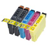 5 Pack Compatible Epson 18XL XXL High Yield Printer Ink Cartridges