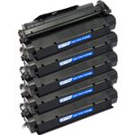 5 Pack HP 15A Black Compatible Toner Cartridge (C7115A)