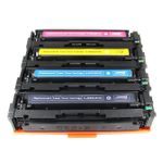 HP 201X Compatible High-Yield Toner Cartridges 4-Pack (Replaces 201A)