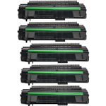 5 Pack Samsung MLT-D209L Black Compatible High-Yield Toner Cartridges