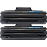 2 Pack Samsung MLT-D1042S Black Compatible Toner Cartridge