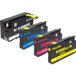 4 Pack HP 950XL & 951XL High-Yield Compatible Ink Cartridges