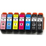 7 Pack Epson 378XL High Yield Compatible Ink Cartridges