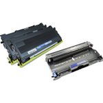 3 Pack Brother TN2005 & DR2005 Compatible Toner & Drum Cartridges