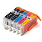 5 Pack Canon PGI-550XL & CLI-551XL Compatible High-Yield Ink Cartridges