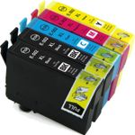 5 Pack Compatible Epson 502XL High Yield Printer Ink Cartridges