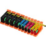 10 Pack Lexmark 100XL Remanufactured High-Yield Ink Cartridges