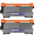 2 Pack Brother TN2010 Black Compatible Toner Cartridges