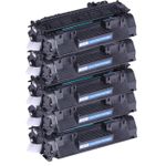 5 Pack HP 05A Black Compatible LaserJet Toner Cartridge (CE505A)