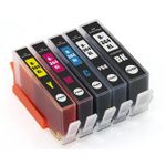 5 Pack HP 364XL High-Yield Compatible Ink Cartridges