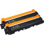 2 Pack Brother TN230BK Black Compatible Toner Cartridges