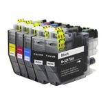 5 Pack Brother LC3217 Compatible High-Yield Ink Cartridges