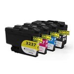 4 Pack Brother LC3237 Super High-Yield Compatible Ink Cartridges