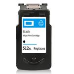 Canon PG-512 Black Remanufactured Ink Cartridge