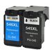 2 Pack Canon PG-545XL / CLI-546XL Remanufactured High Yield Ink Cartridges