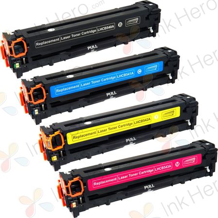 4 Pack HP 125A Compatible Toner Cartridges