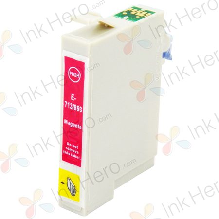 Compatible T0713 Magenta Ink Cartridge for Epson Printers