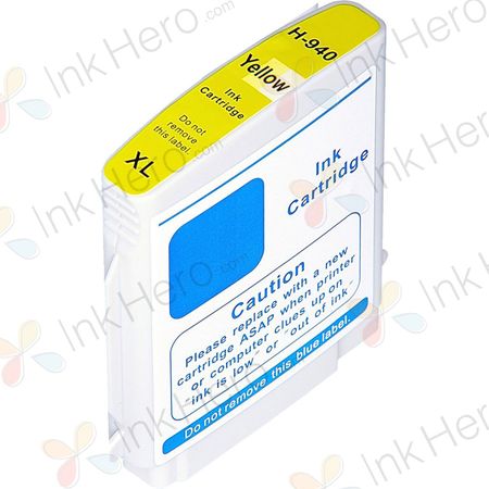 HP 940XL Yellow High-Yield Remanufactured Ink Cartridge (C4905AE)