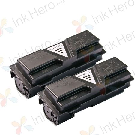 2 Pack Kyocera TK-1140 Compatible Standard Toner Cartridge