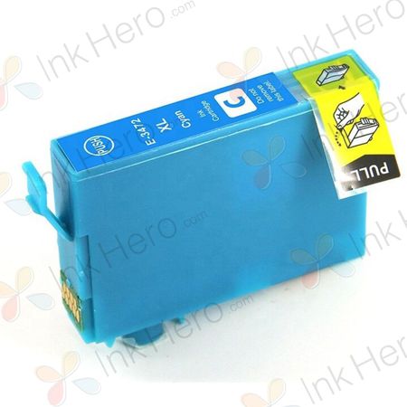 Compatible Epson 34XL Cyan High Yield Ink Cartridge