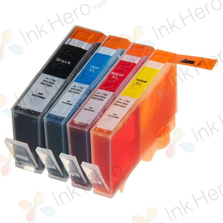 4 Pack HP 920XL High-Yield Remanufactured Ink Cartridges