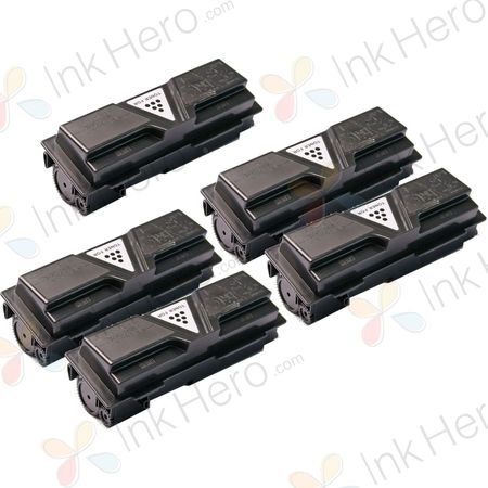 5 Pack Kyocera TK-1140 Compatible Standard Toner Cartridge