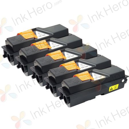 5 Pack Kyocera TK-160 Compatible Standard Toner Cartridges