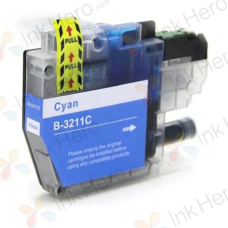 Brother LC3211C Cyan Compatible High-Yield Ink Cartridge