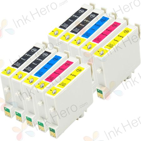 10 Pack Epson T0615 Compatible Ink Cartridges