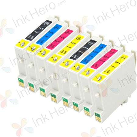 8 Pack Epson T0615 Compatible Ink Cartridges