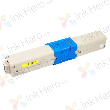 Oki 44973533 C301 / C321 Compatible Standard Yellow Toner Cartridge