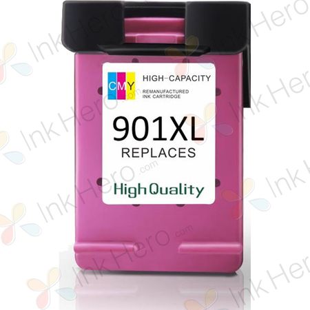 HP 901XL Tri-Color Remanufactured Ink Cartridge (CC656AE)