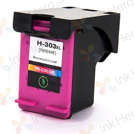 HP 303XL Tri-Color High Yield Remanufactured Ink Cartridge (T6N03AE)