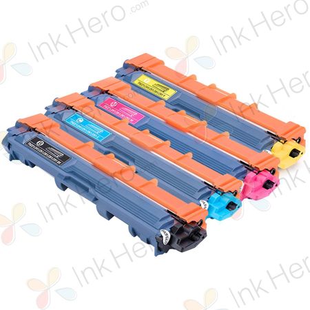 4 Pack Brother TN241 & TN245 Compatible High-Yield Toner Cartridges