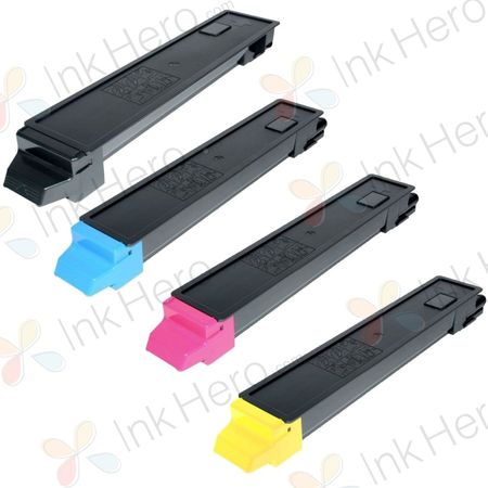 4 Pack Kyocera Compatible TK-520 Toner Cartridges